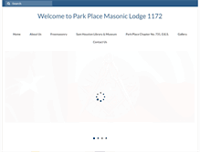 Tablet Screenshot of parkplace1172.org